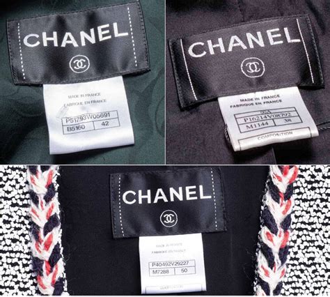 how to tell a fake chanel clothing|are chanel clothes genuine.